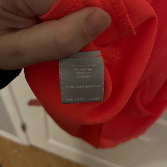 Bright Coral Dress - Picture 4 of 4